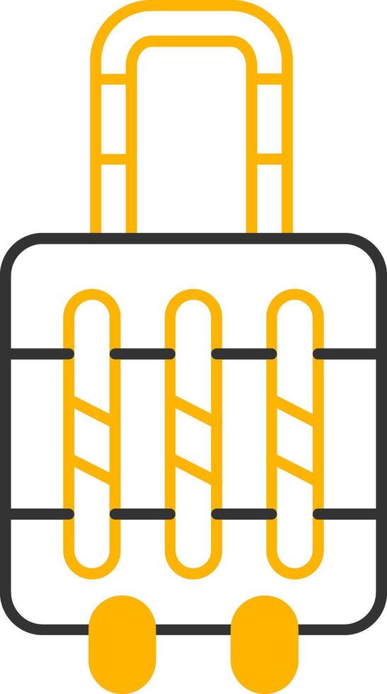 Travelling Line Two Color Icon vector