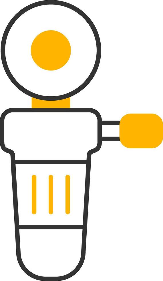 Polisher Line Two Color Icon vector