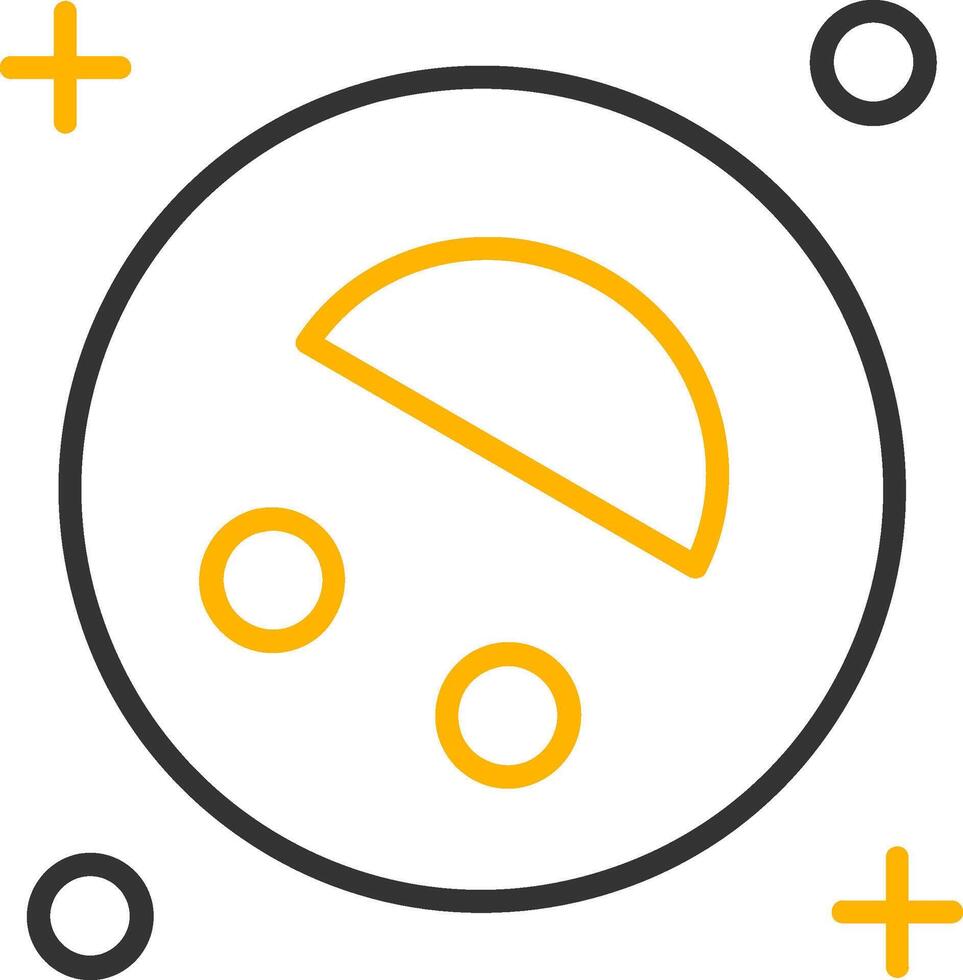 Falls Line Two Color Icon vector