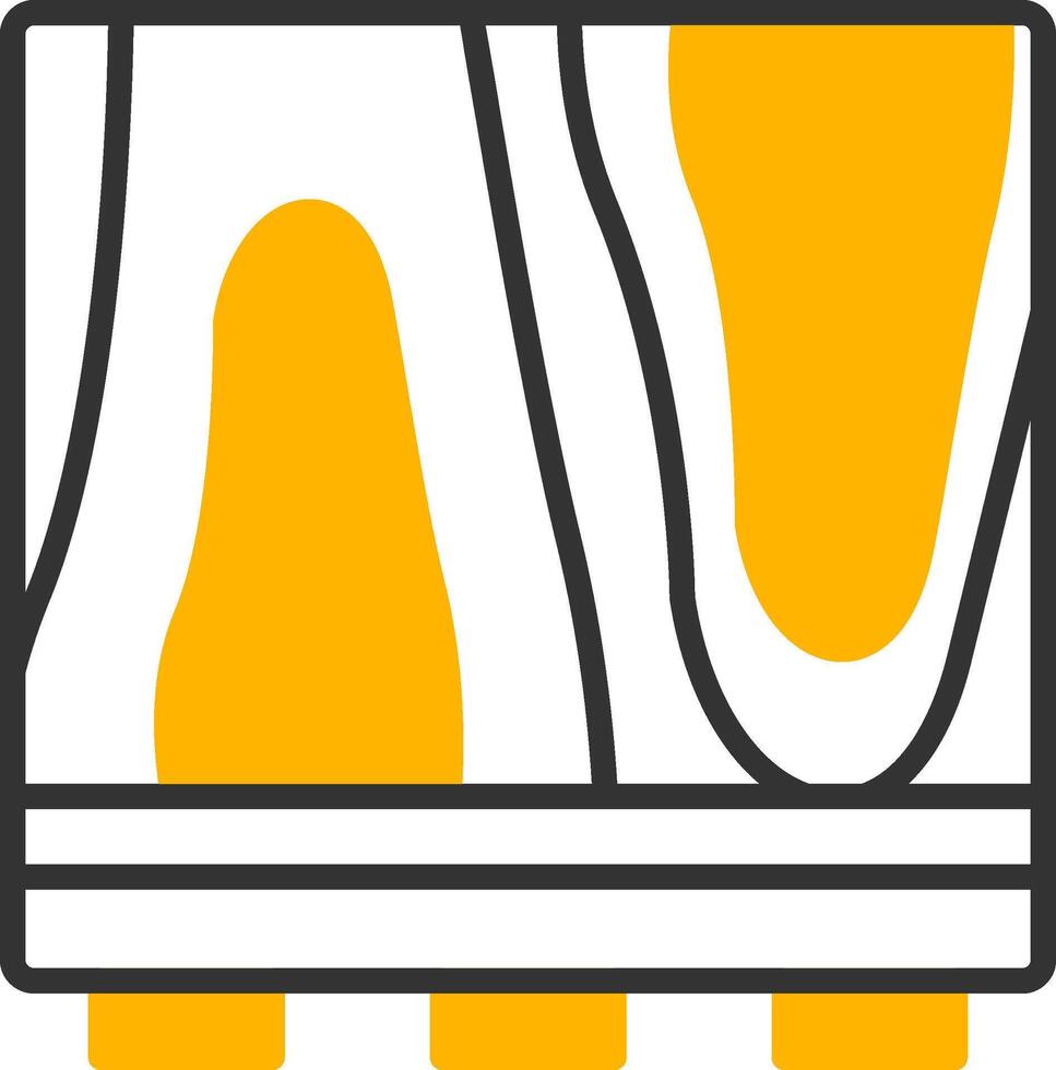 Floor Line Two Color Icon vector