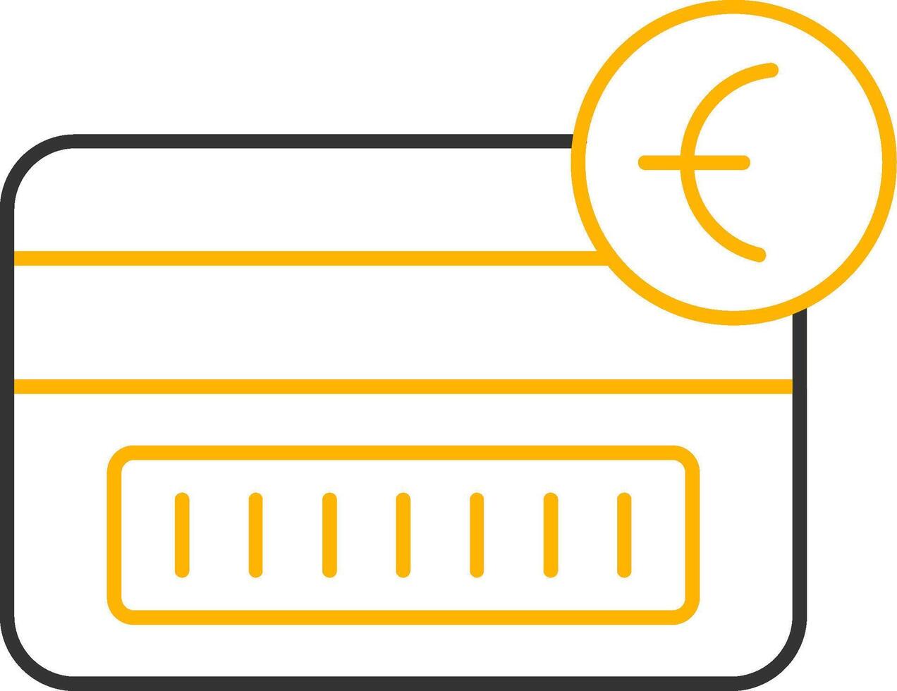 Tap To Pay Line Two Color Icon vector