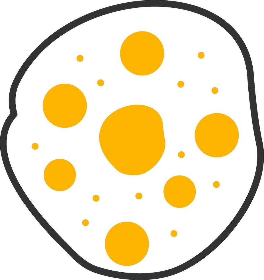 Schwann Cells Line Two Color Icon vector