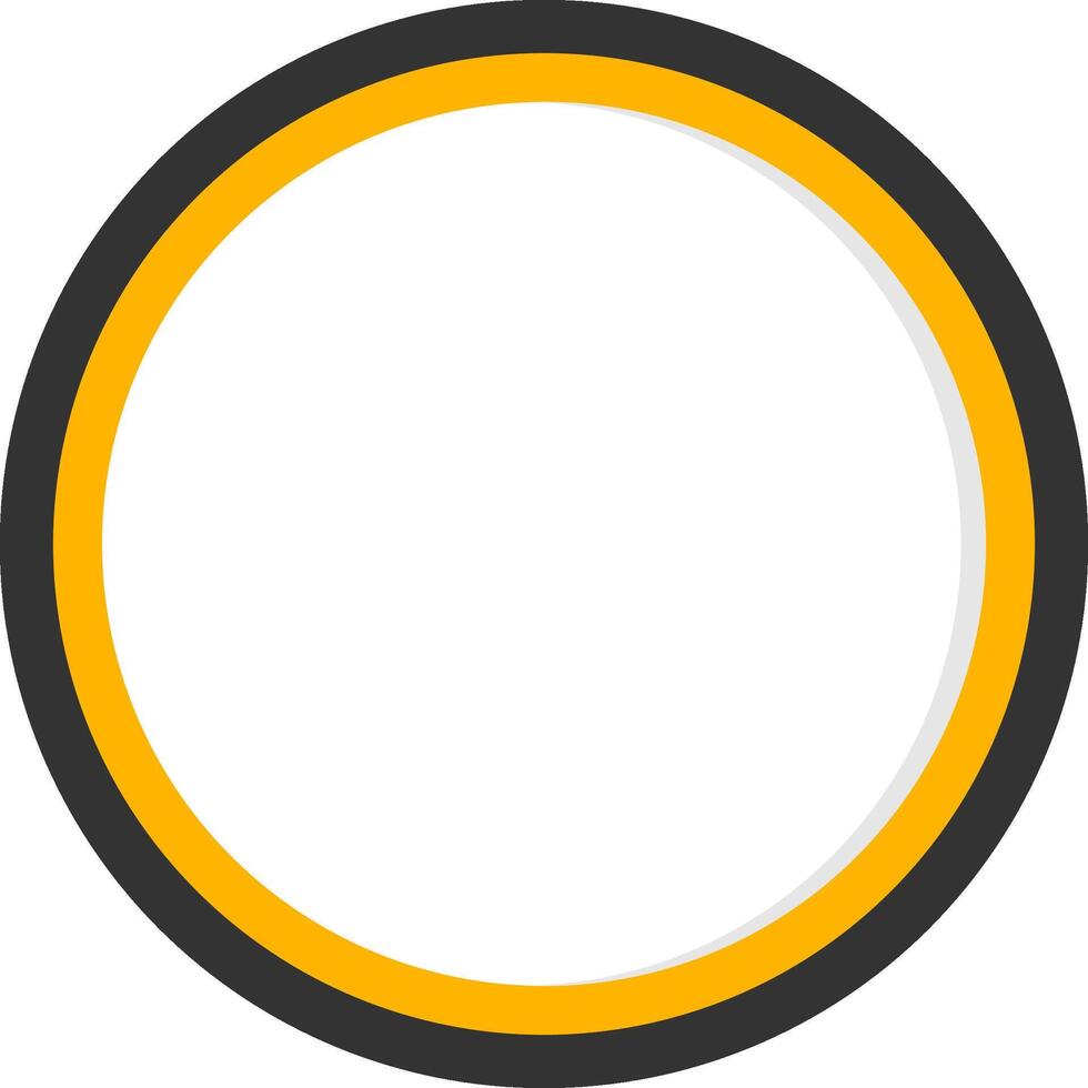 Herpes Line Two Color Circle Icon vector