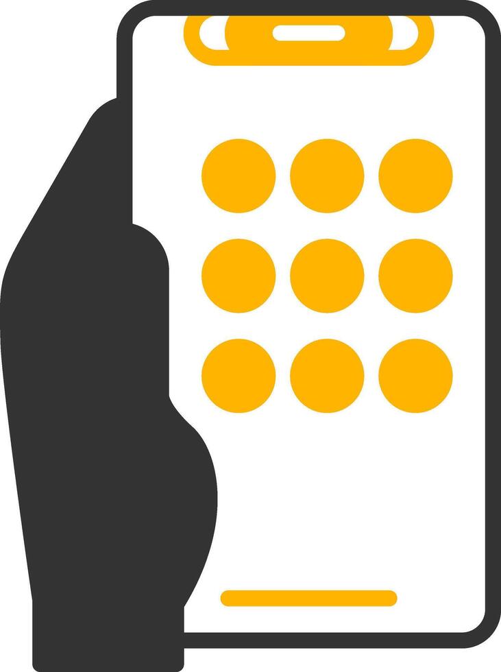 Apps Glyph Two Color Icon vector