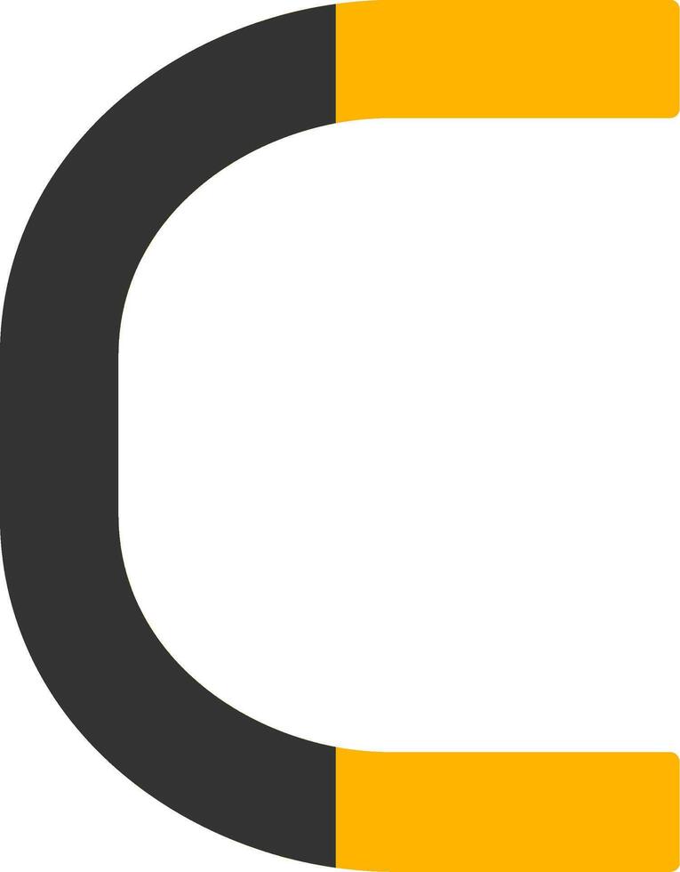 Capital C Icon vector
