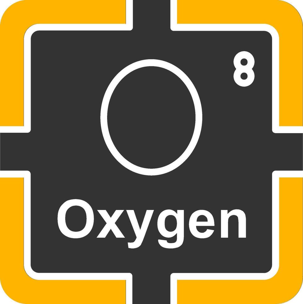 Oxygen Glyph Two Color Icon vector
