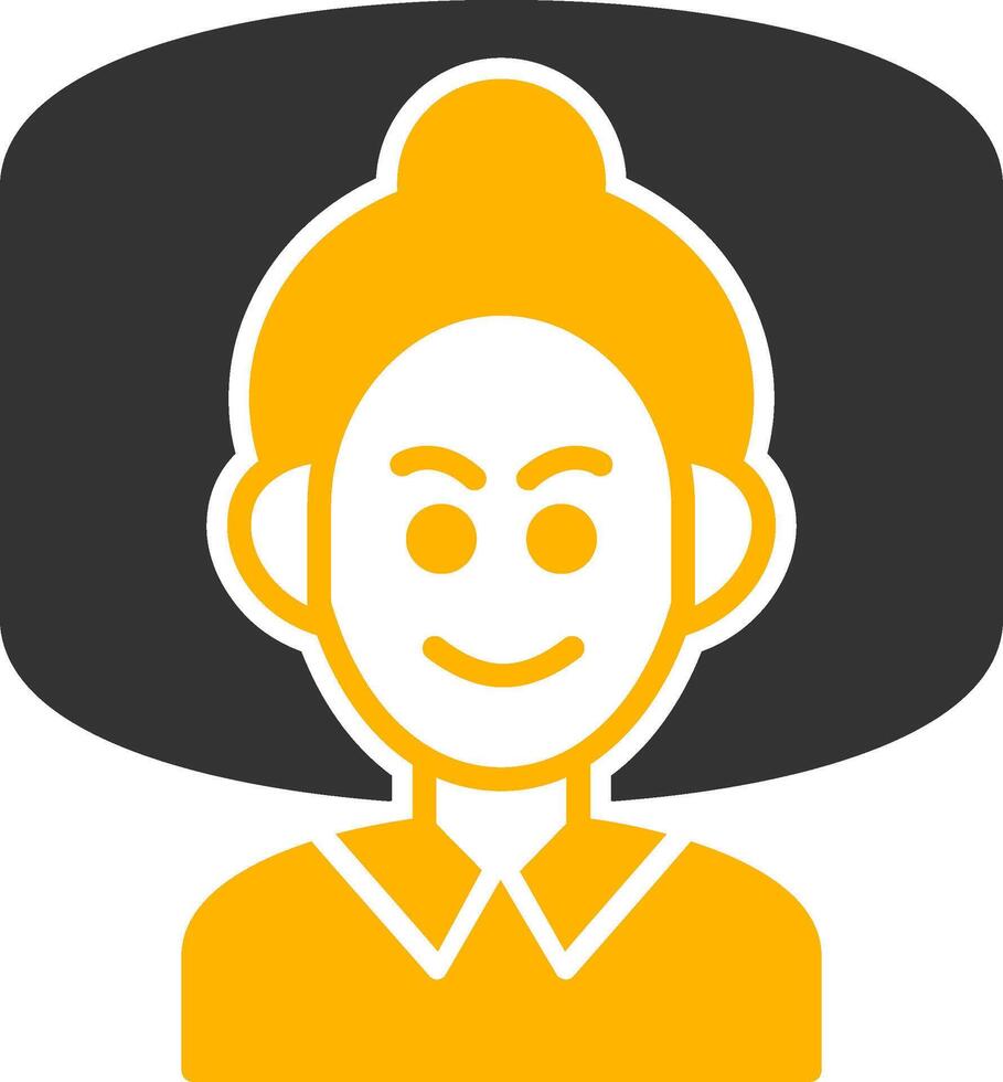 Insomnia Glyph Two Color Icon vector