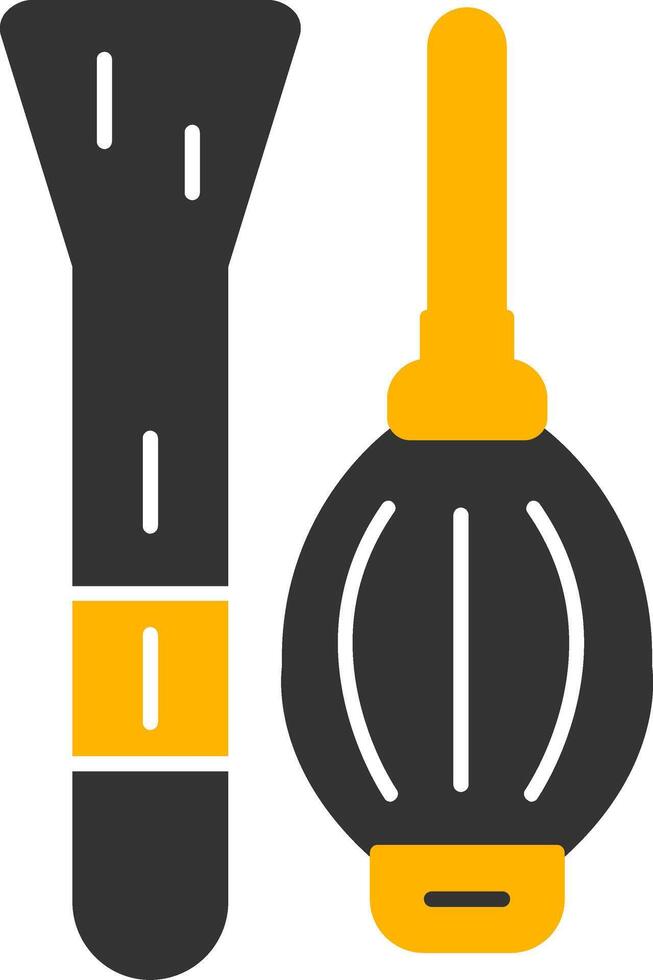 Cleaning Glyph Two Color Icon vector