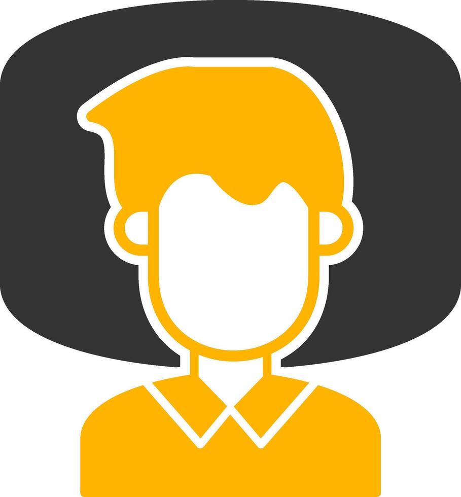 Insomnia Glyph Two Color Icon vector