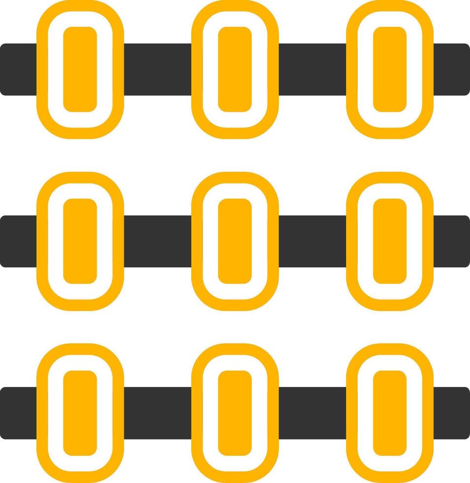 Buoys Glyph Two Color Icon vector