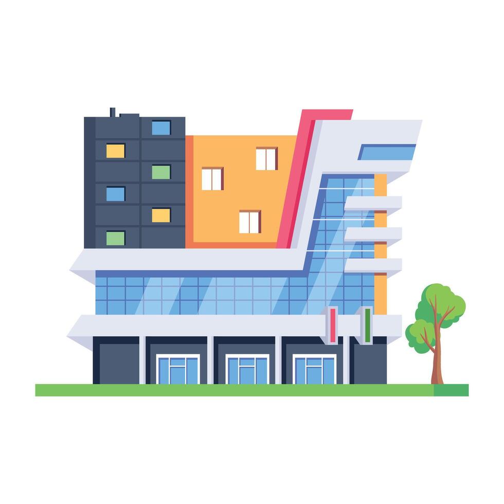 WebDownload this isometric icon of shopping precinct vector