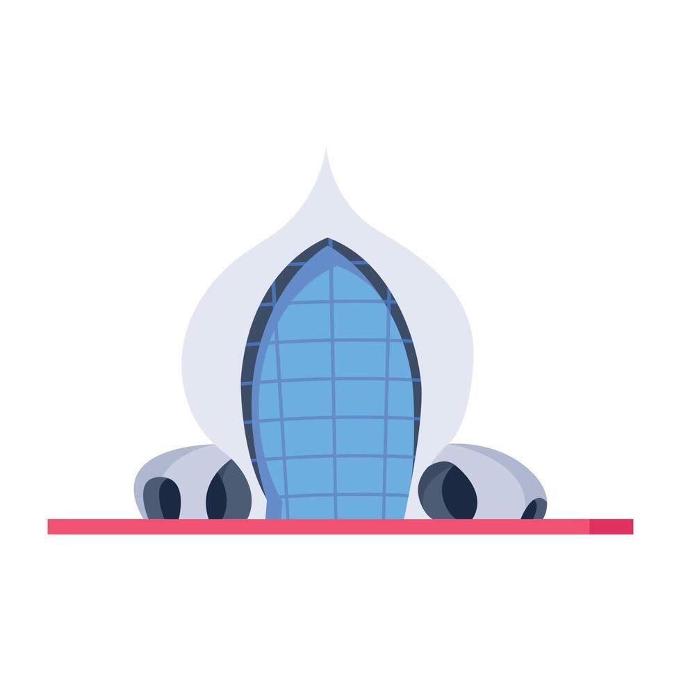 WebGrab this isometric icon of modern mall building vector