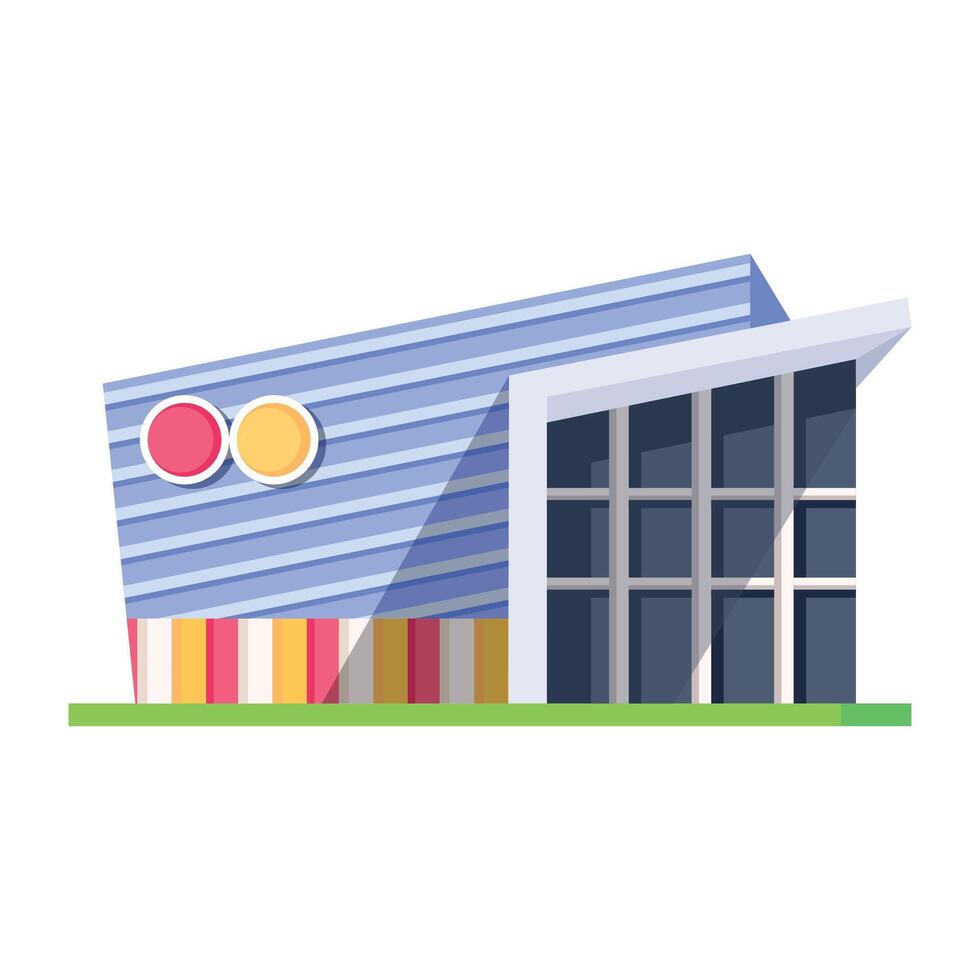 WebGet this isometric icon of shopping outlet vector