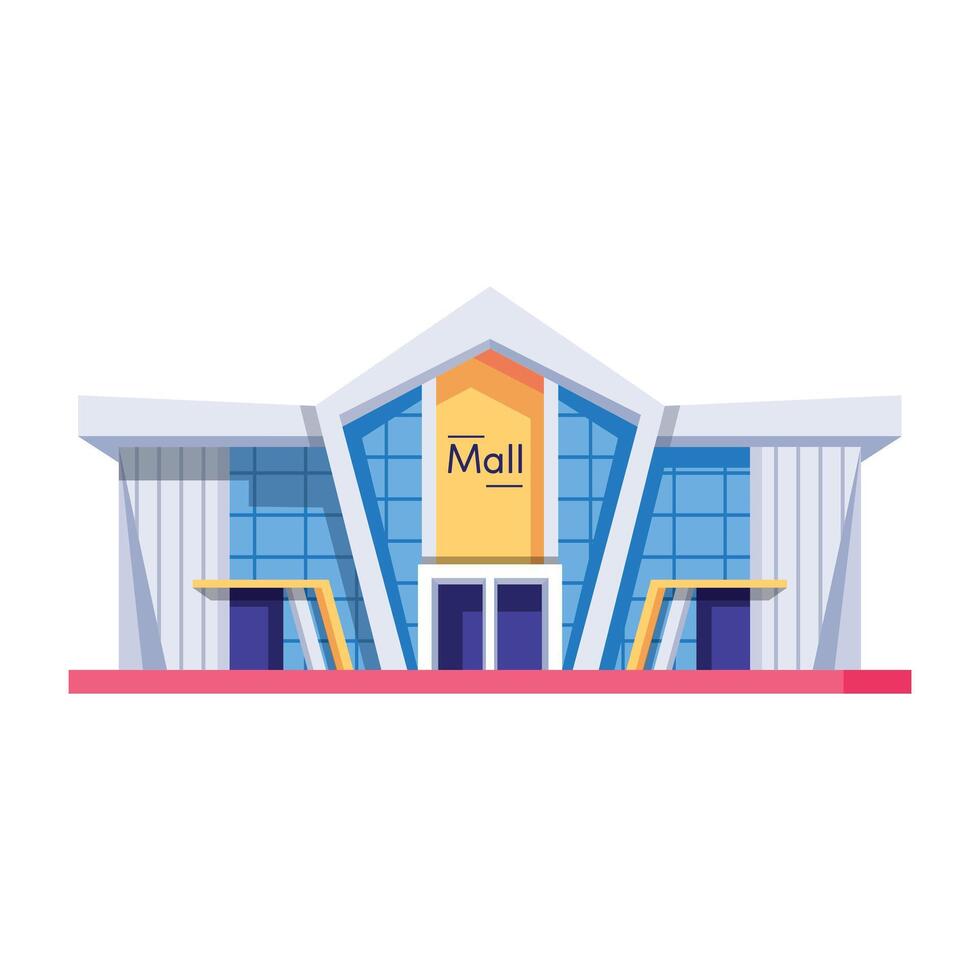WebGet this isometric icon of a shopping precinct vector