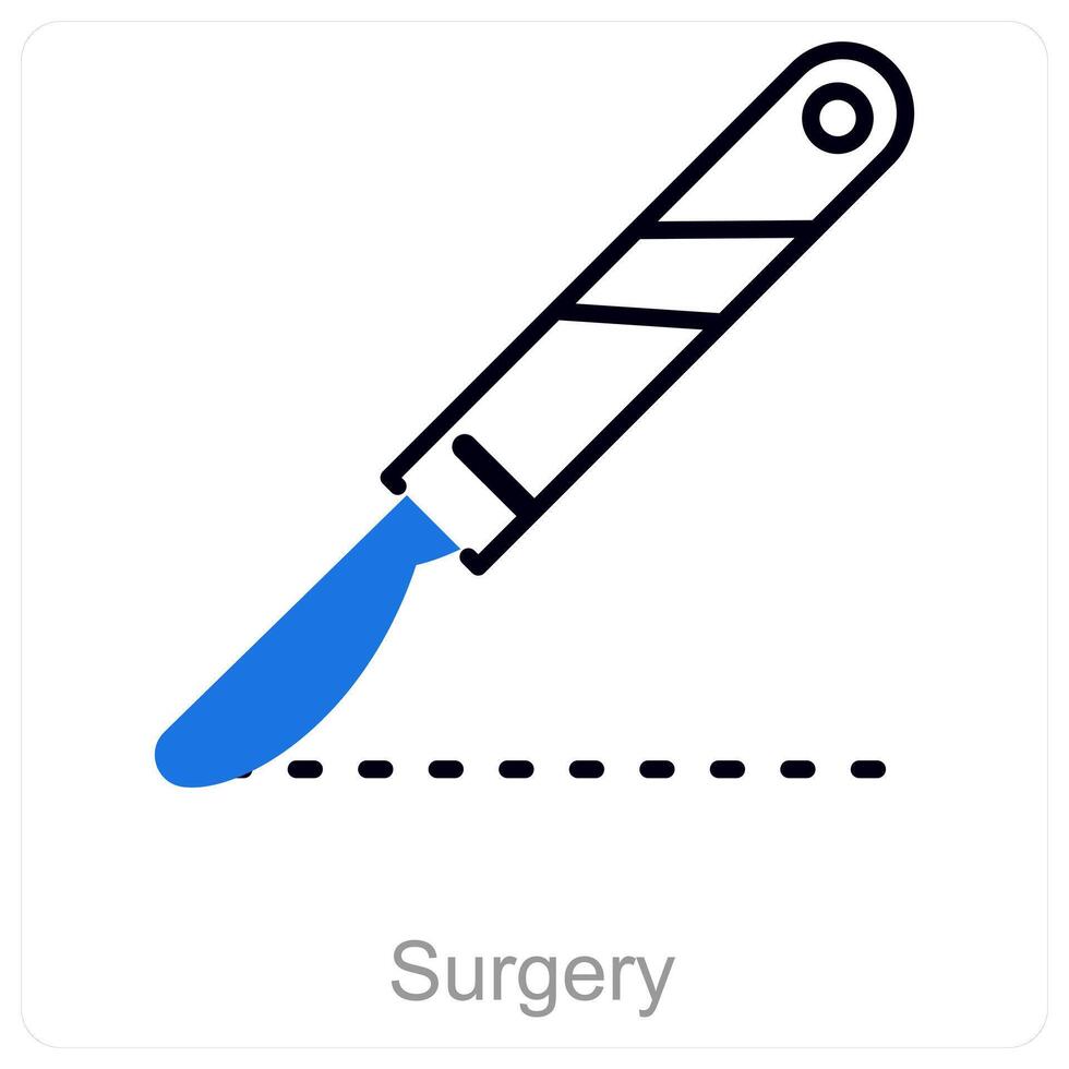 Surgery and operation icon concept vector
