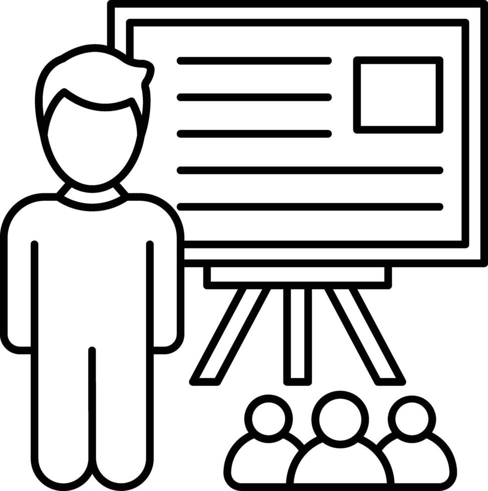 presentation illustration design vector