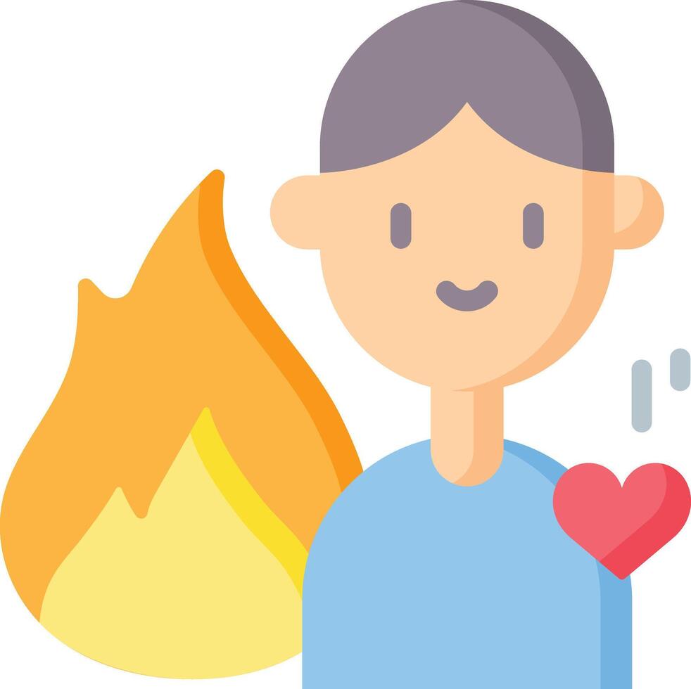 passionate illustration design.eps vector