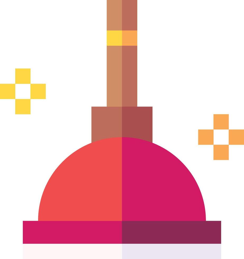 plunger illustration design vector