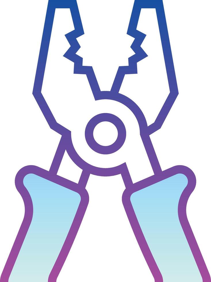 pliers illustration design vector