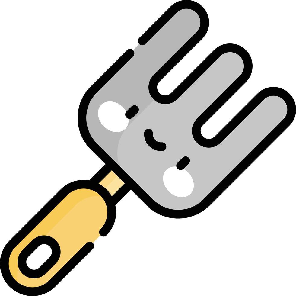 rake illustration design vector