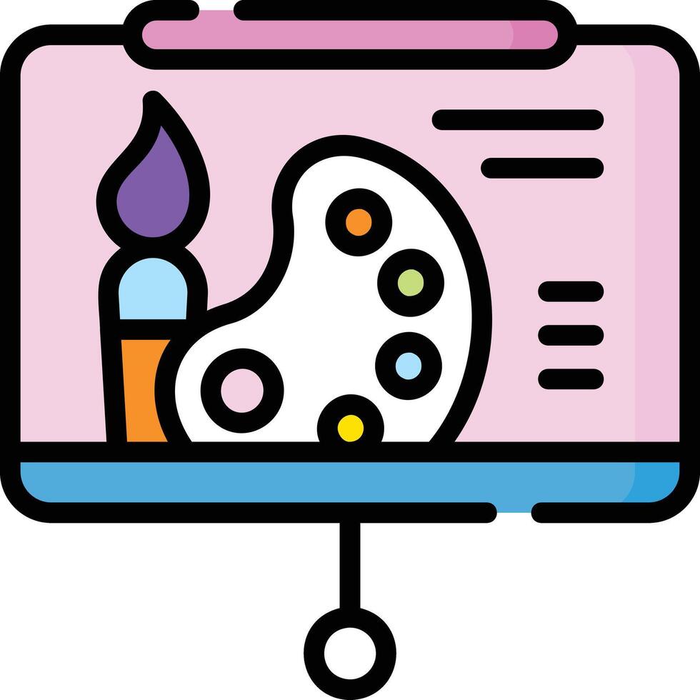 presentation illustration design vector