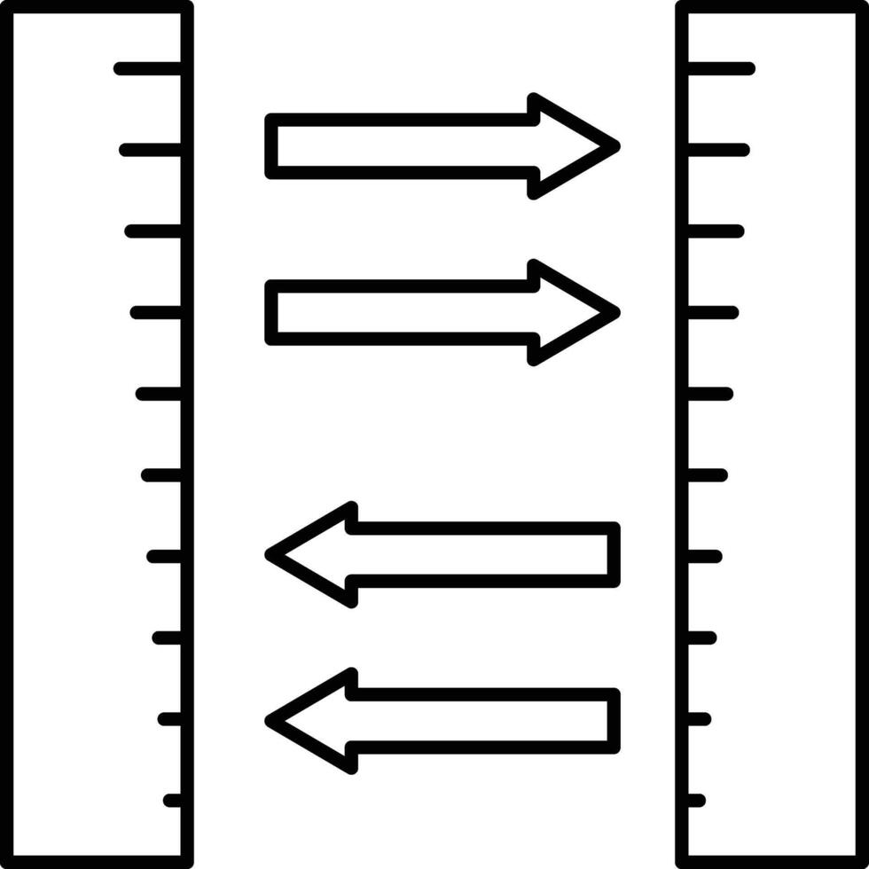 ruler illustration design vector