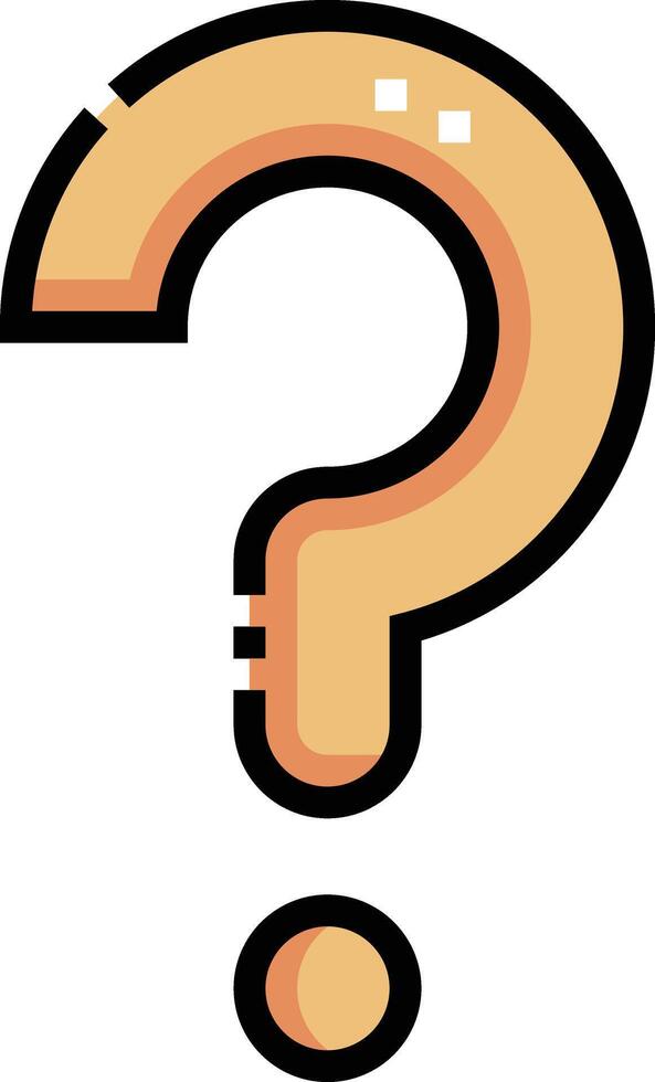 question illustration design vector