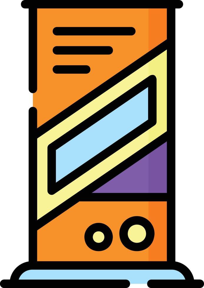 roll up illustration design vector