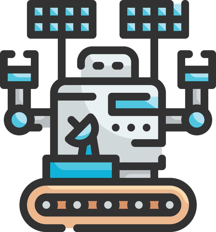 robot illustration design vector