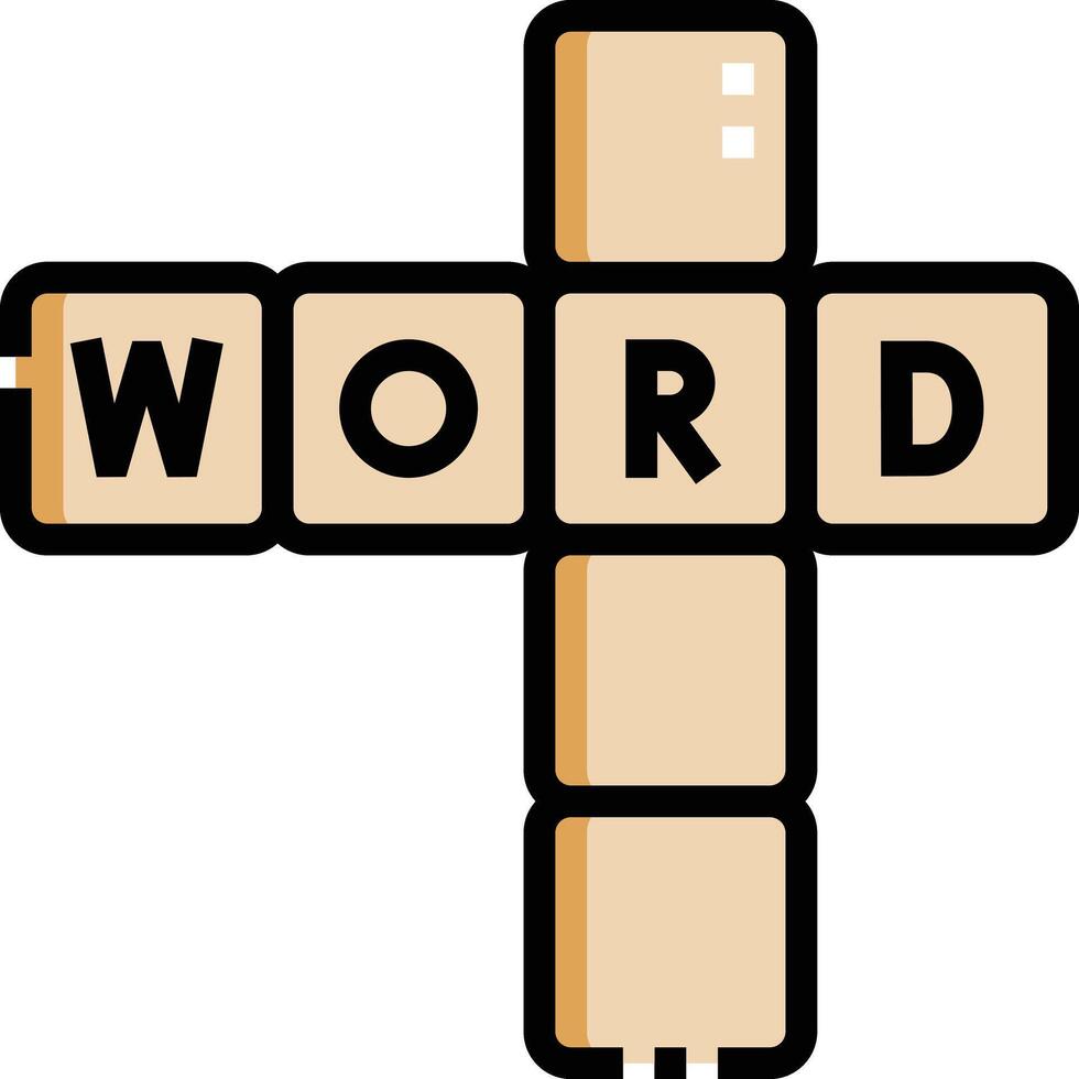 scrabble illustration design vector