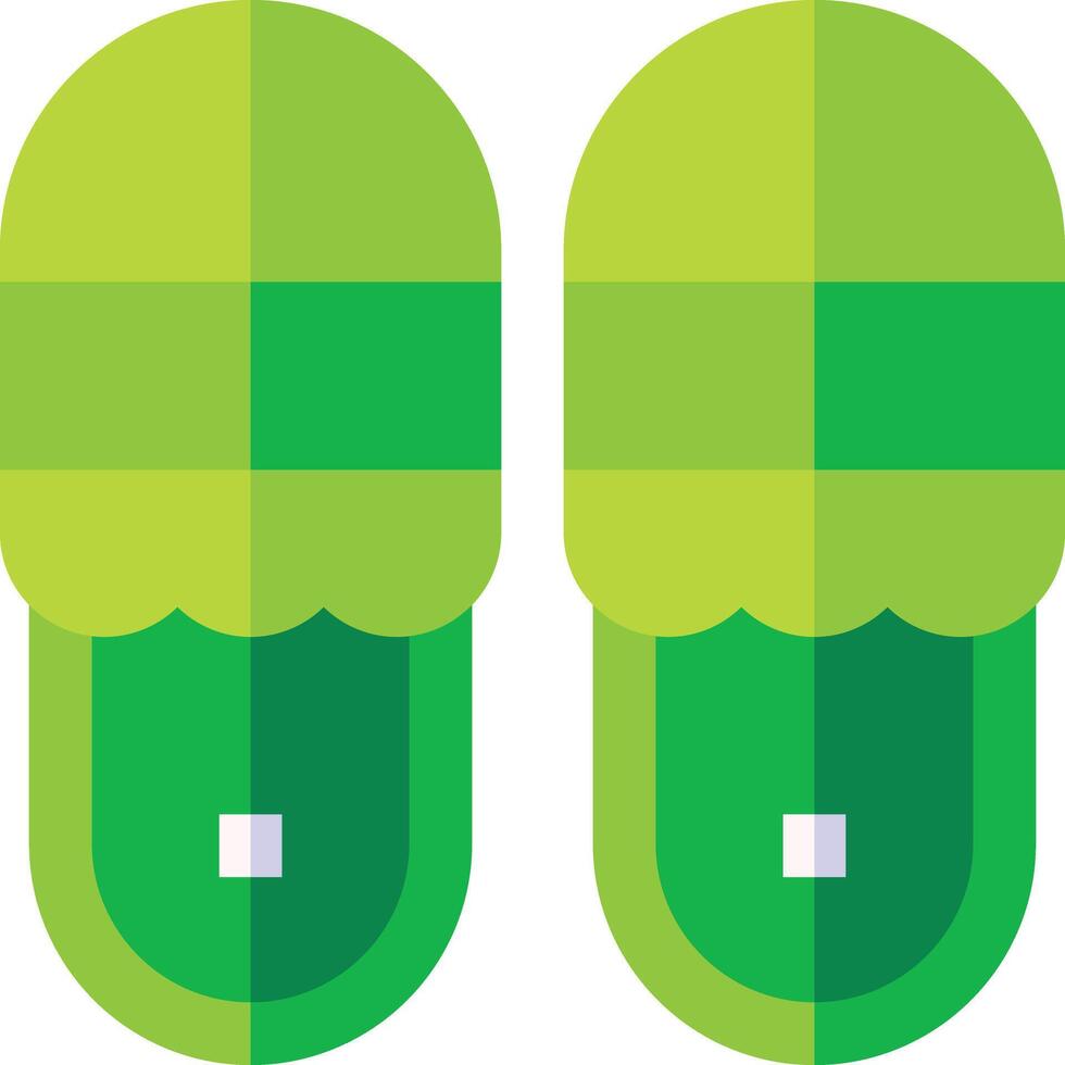 slippers illustration design vector