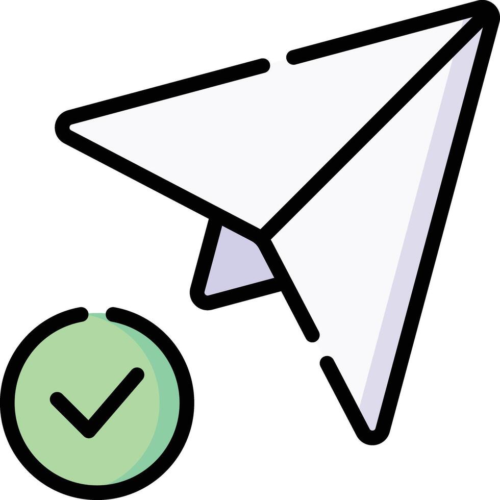 sent illustration design vector