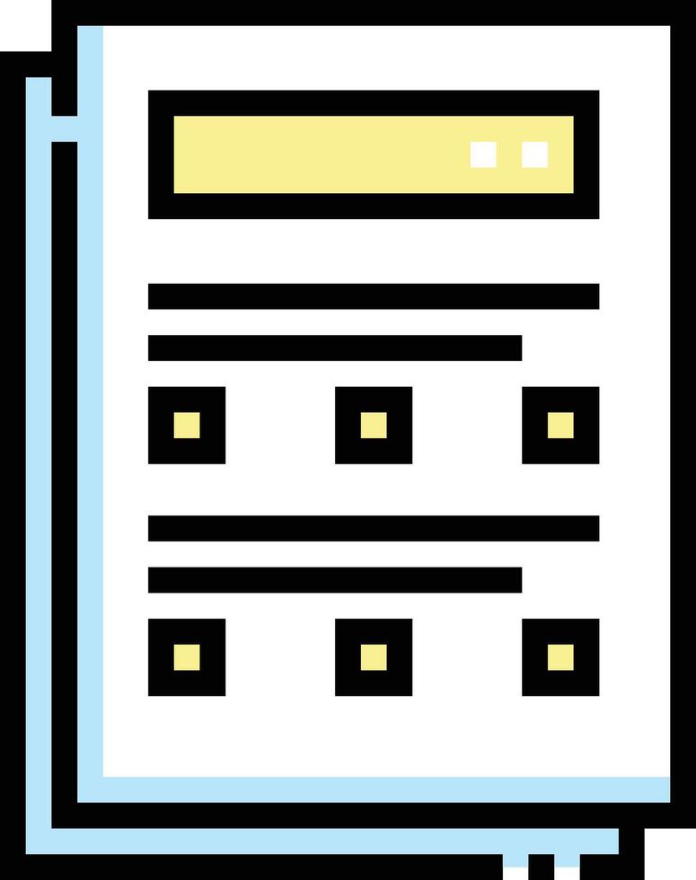 test illustration design vector