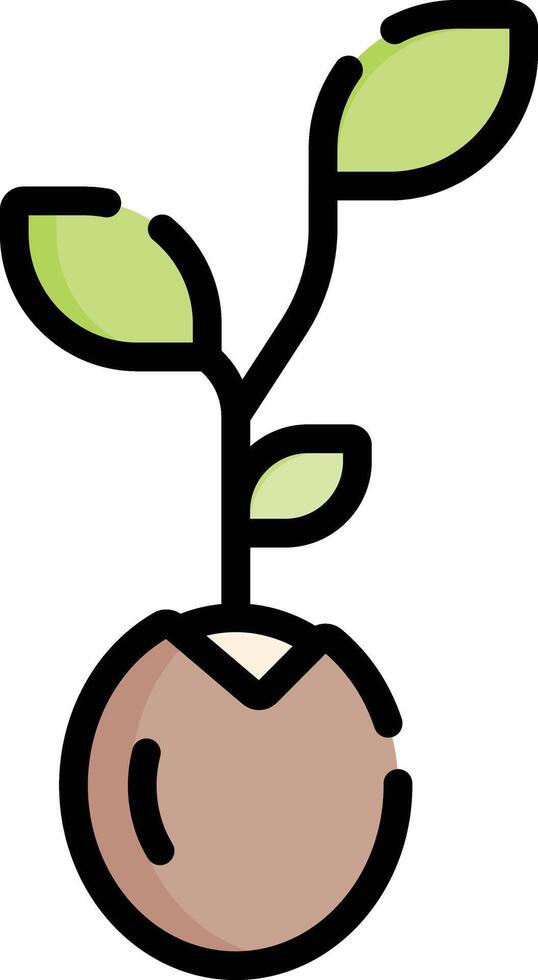 sprout illustration design vector