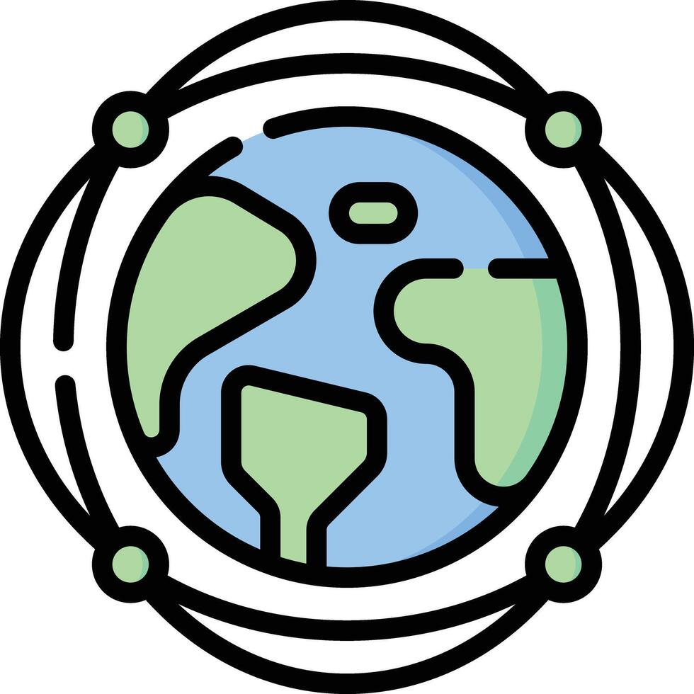 worldwide illustration design vector