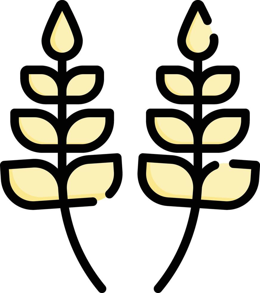 wheat illustration design vector