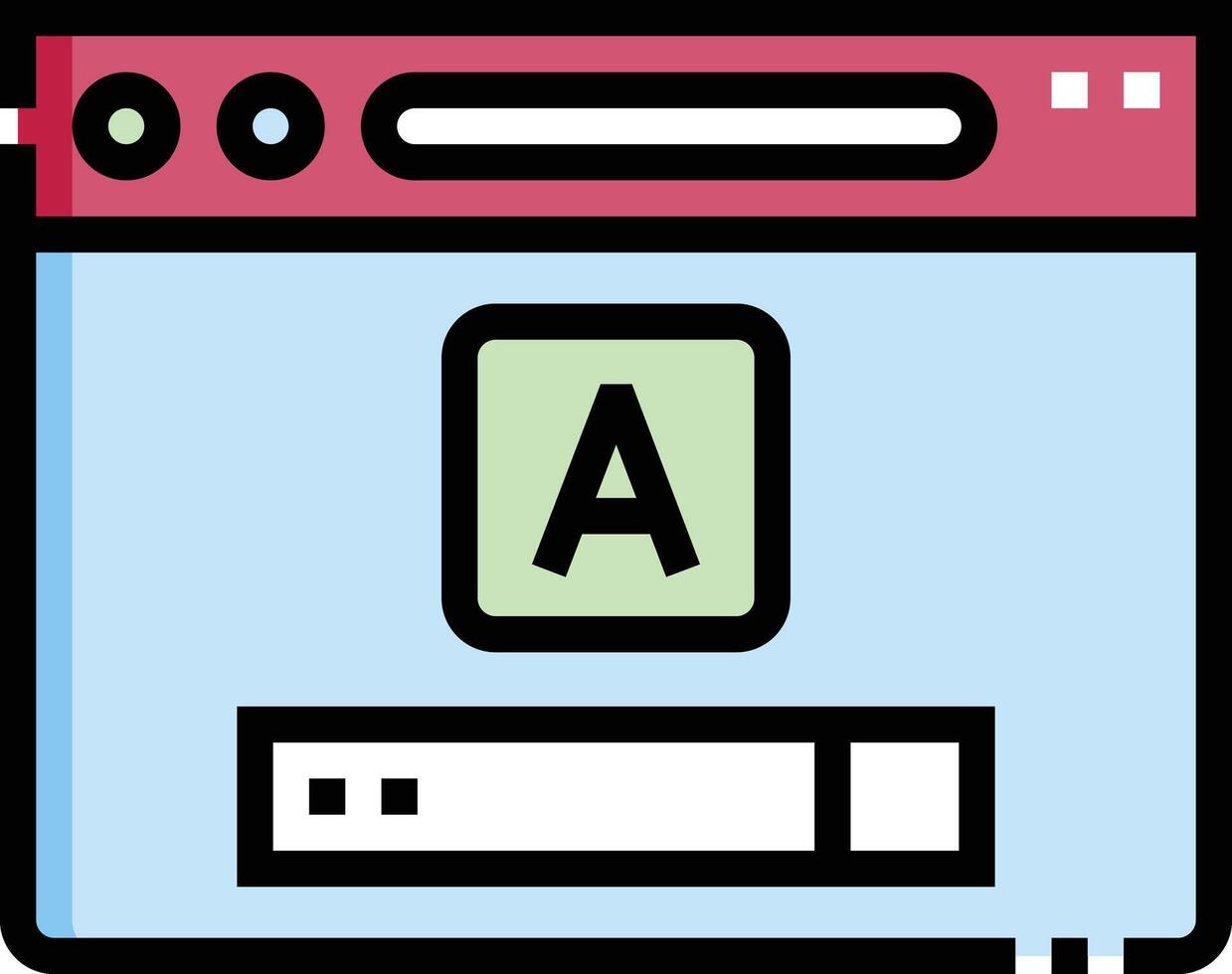 website illustration design vector