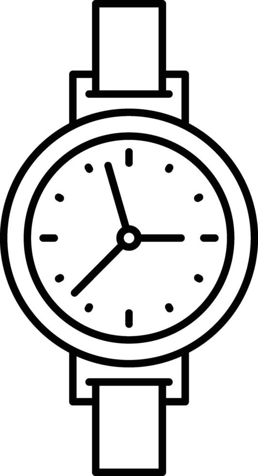 wristwatch illustration design vector