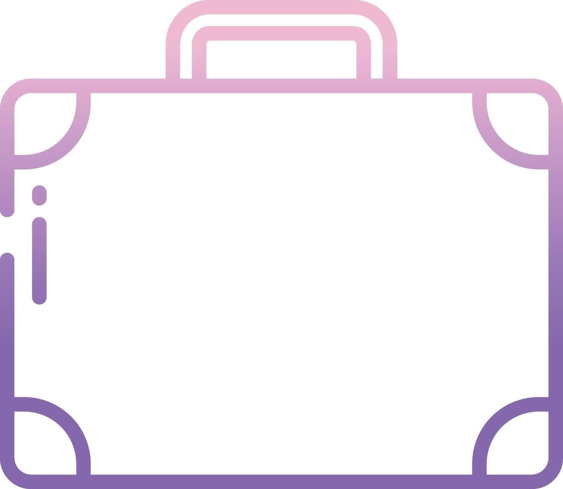 suitcase illustration design vector