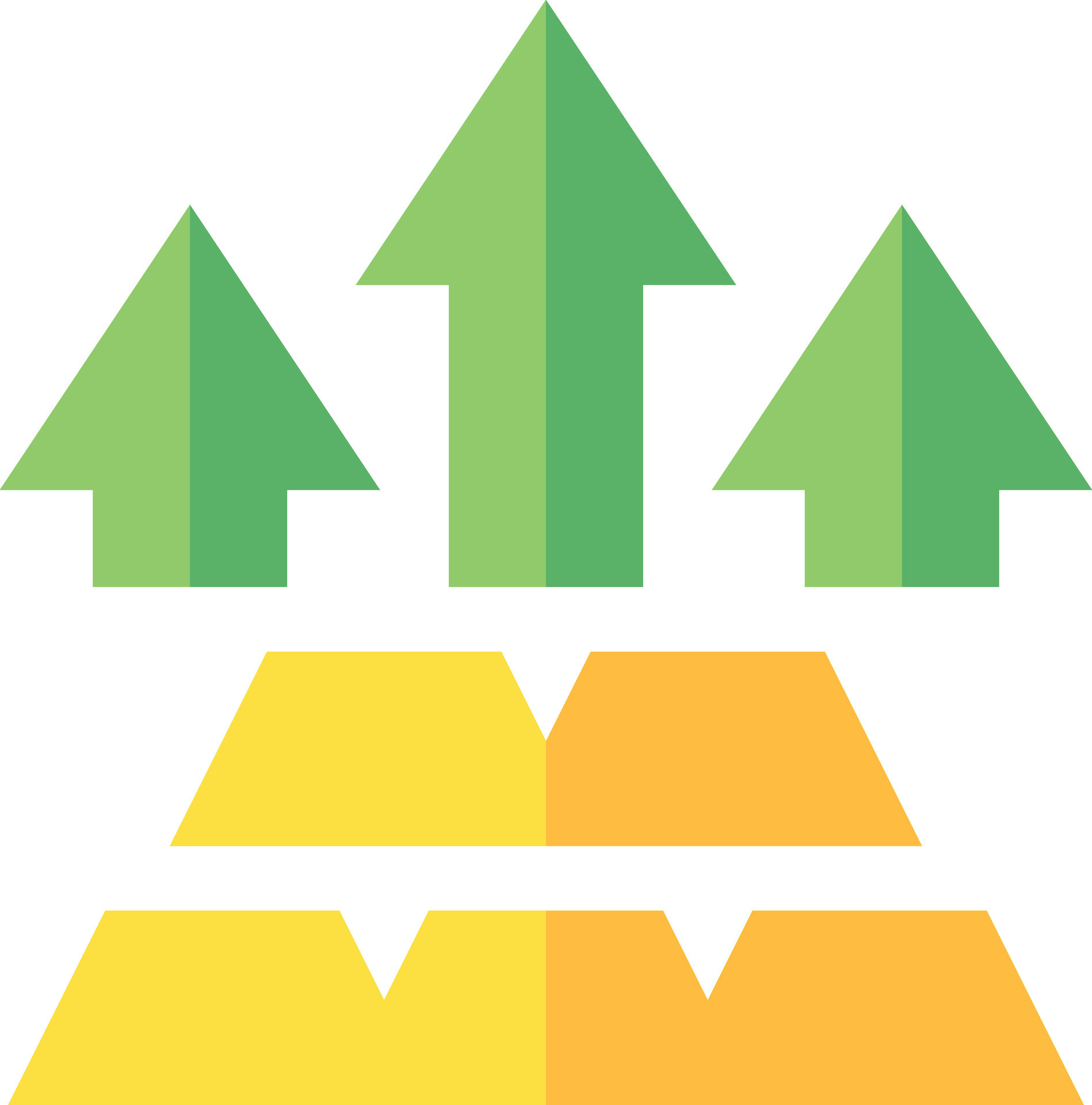 increase illustration design 47299461 Vector Art at Vecteezy