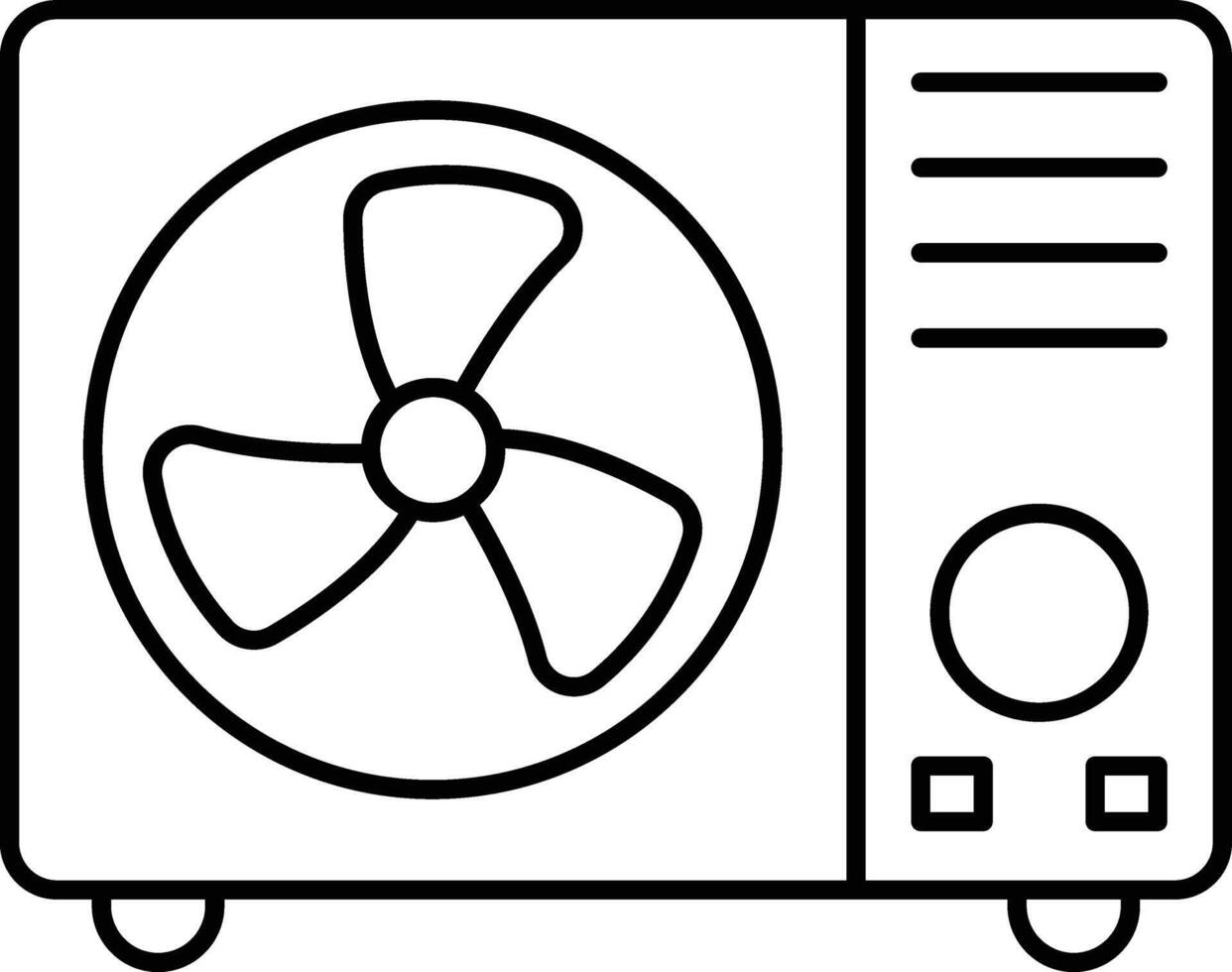 air conditioner illustration design vector