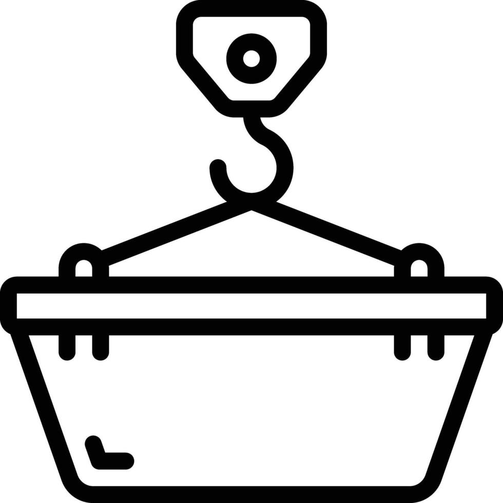 crane illustration design vector
