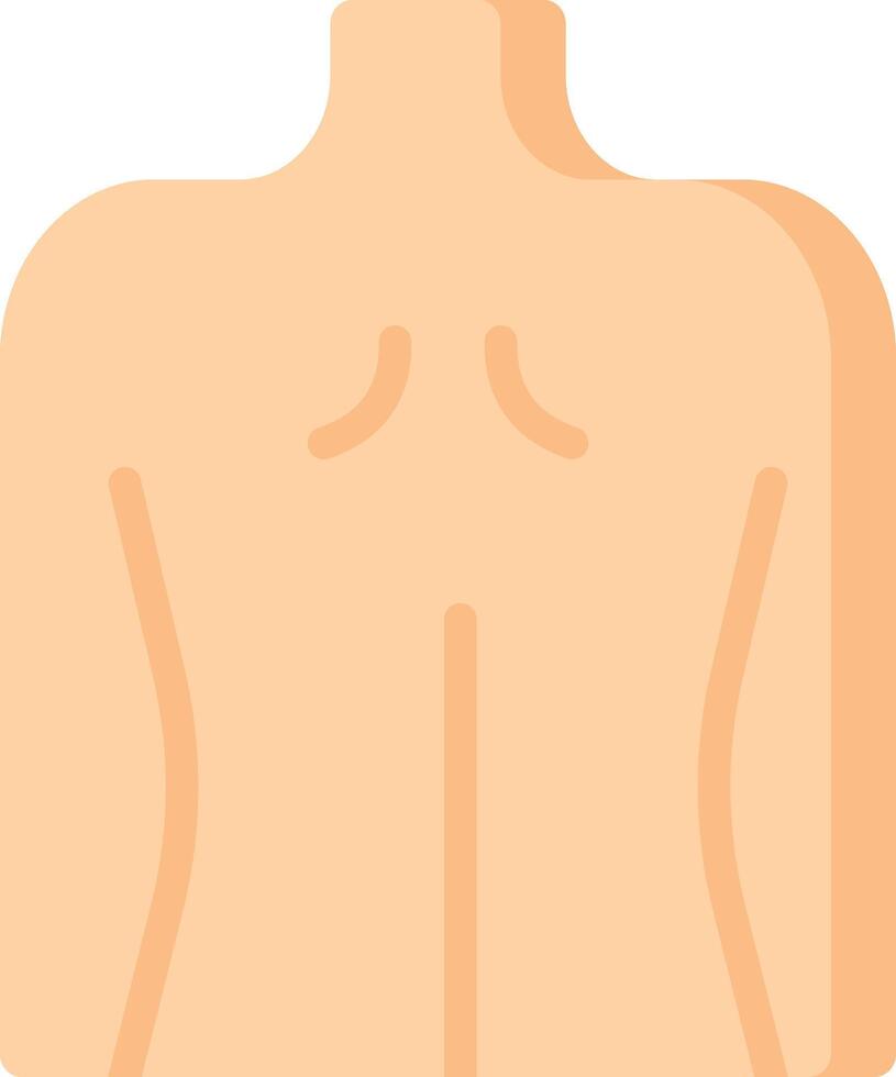 back illustration design vector
