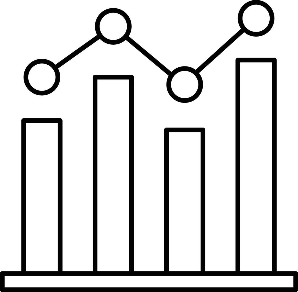 bar chart illustration design vector