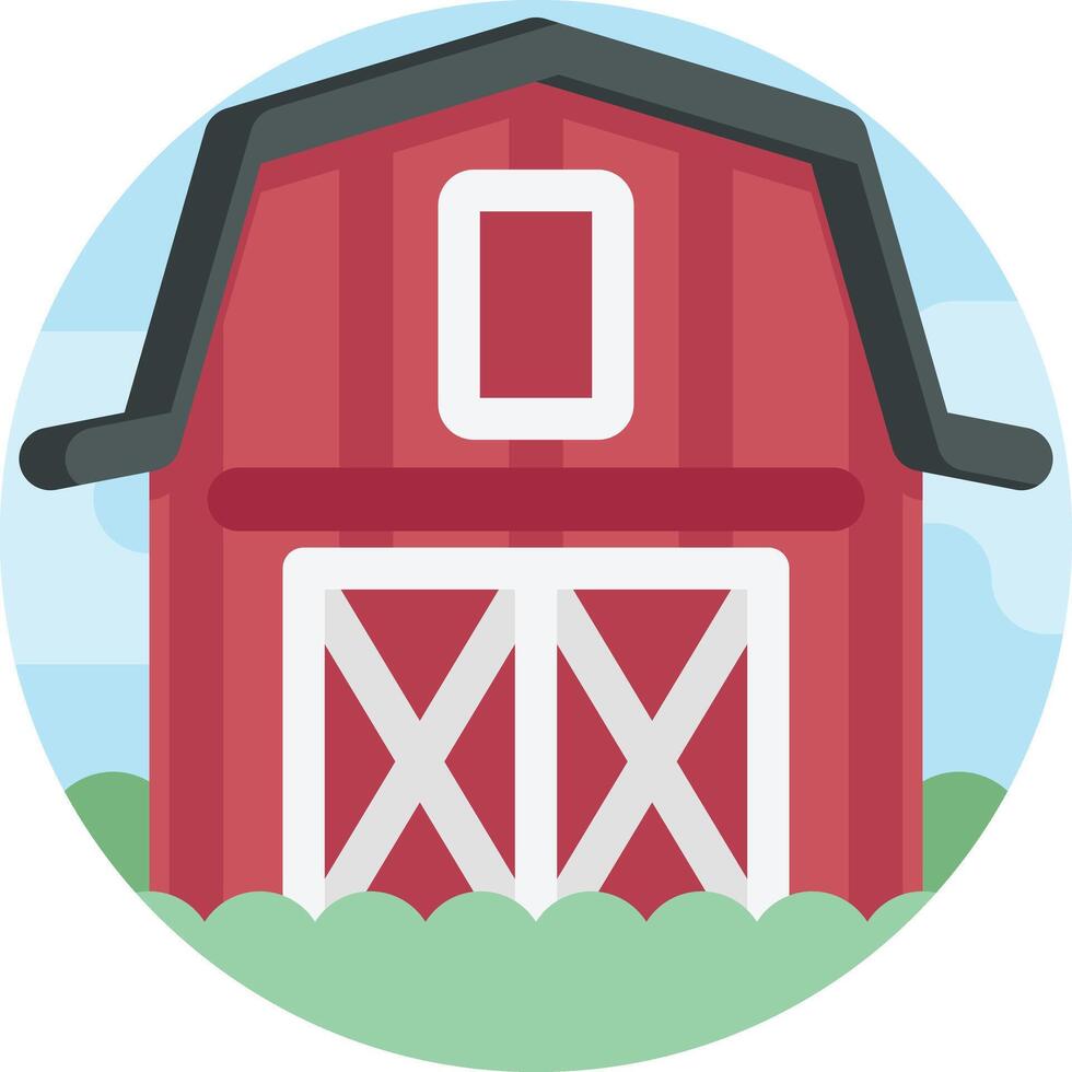 barn illustration design vector