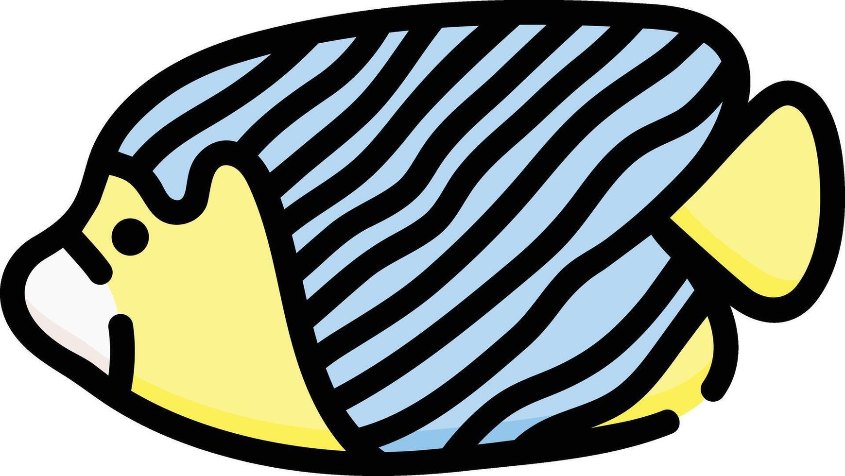 angelfish illustration design vector