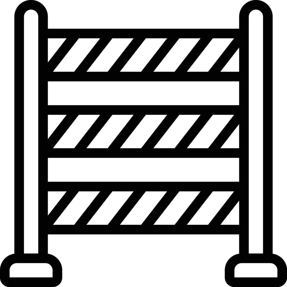 barrier illustration design vector