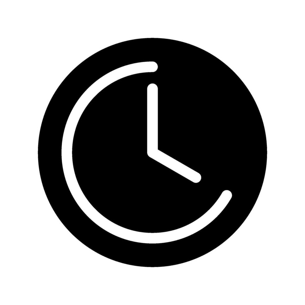 Clock Icon Symbol Design Illustration vector