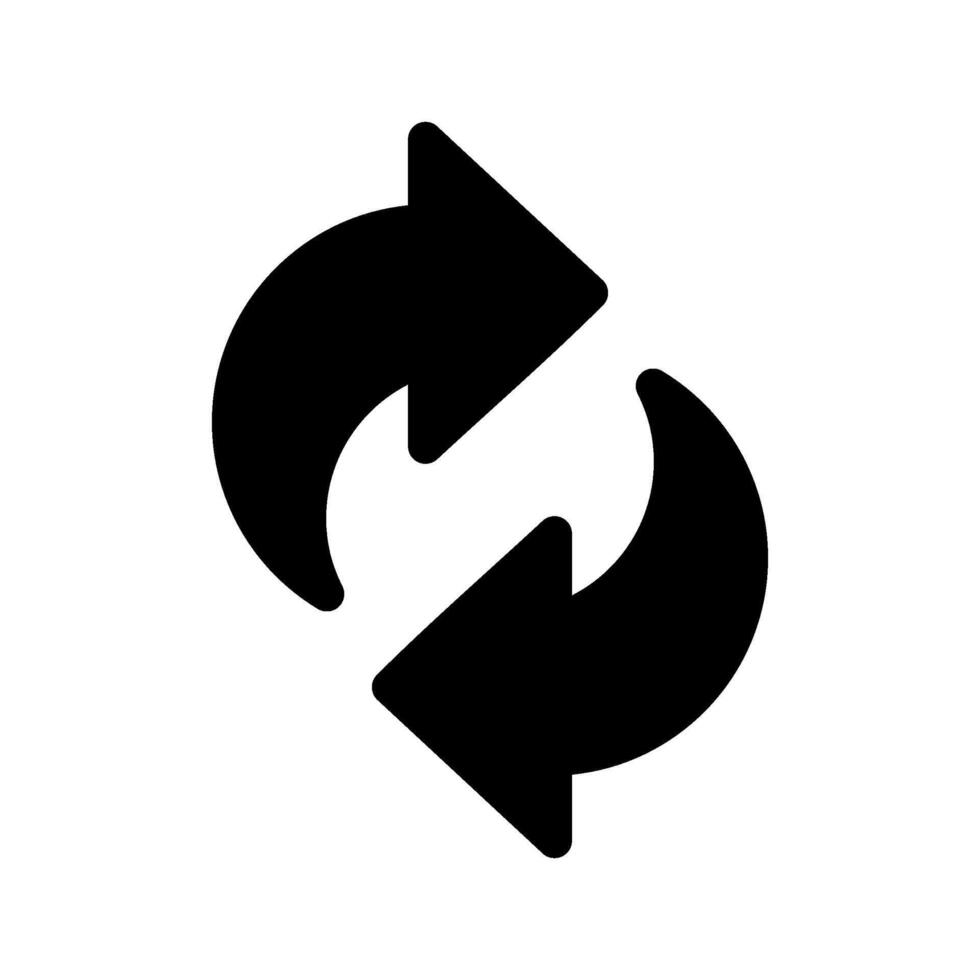 Refresh Icon Symbol Design Illustration vector