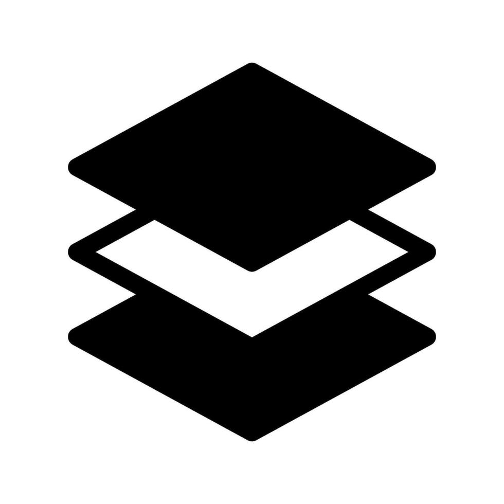 Layers Icon Symbol Design Illustration vector